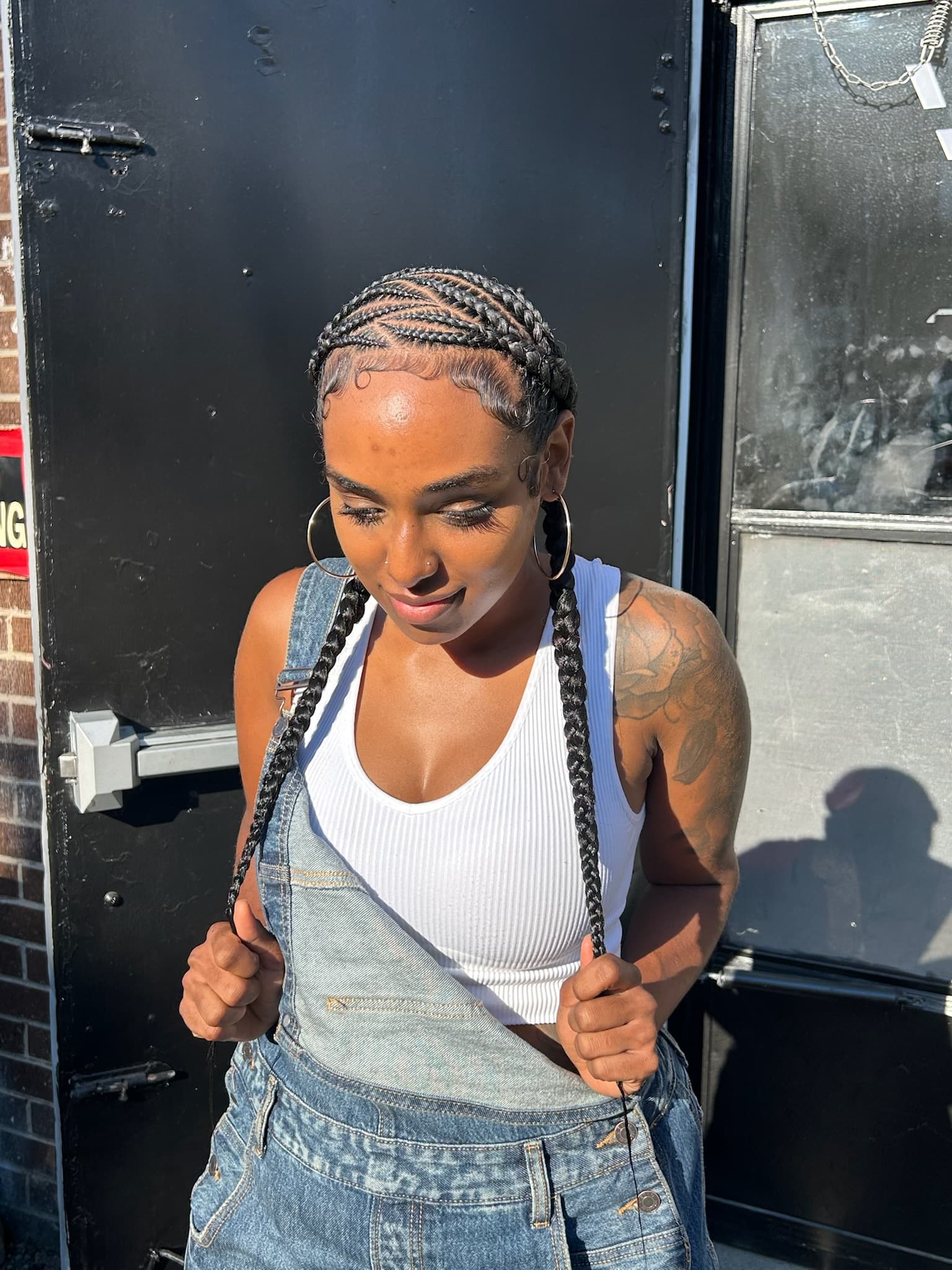 A finished textured hair style from BGR Hair Studios